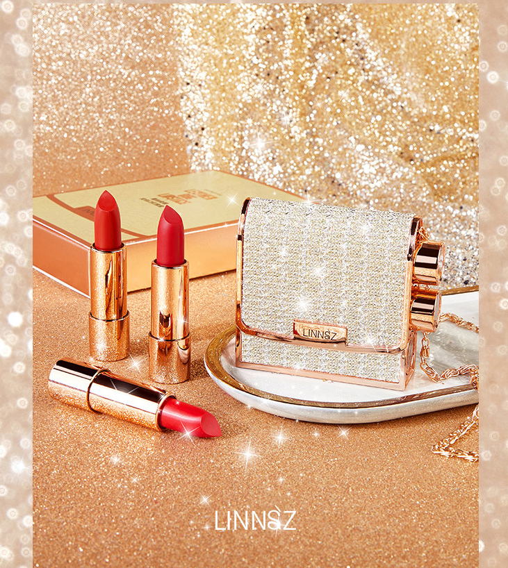 Chain Bag Gift Set 3 In 1 Lip Stick