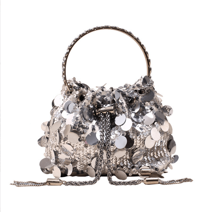 Quasten-Dinnertasche