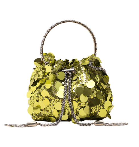 Quasten-Dinnertasche