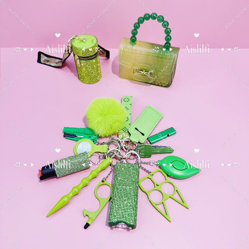 15-teiliges persönliches Sicherheitsset mit modischen Accessoires