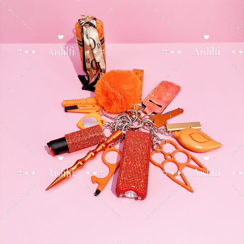 Women's Self Defense Keychain (Video Style)