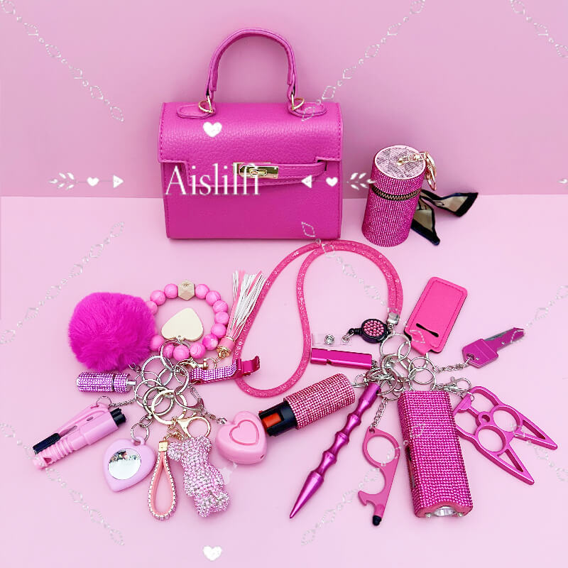 Kelly Bag 19 Piece Self Defense Keychain Kit