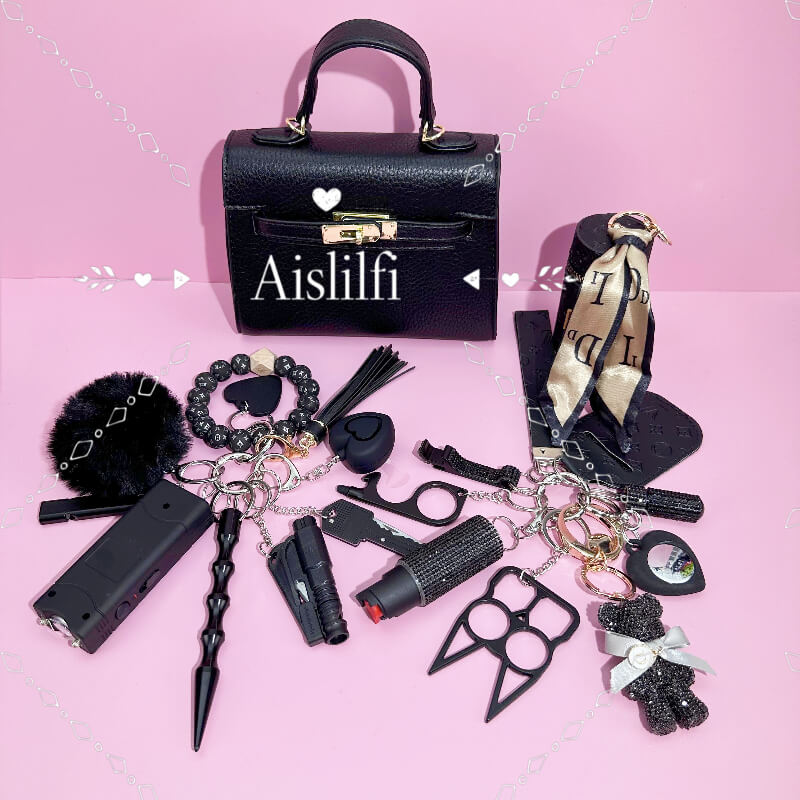 Kelly Bag 19 Piece Self Defense Keychain Kit