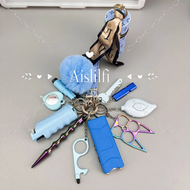 Women's Self Defense Keychain (Video Style)