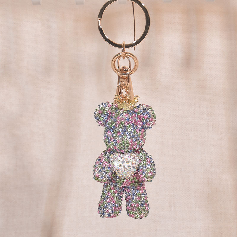 Fashion Full Diamond Medium Bear