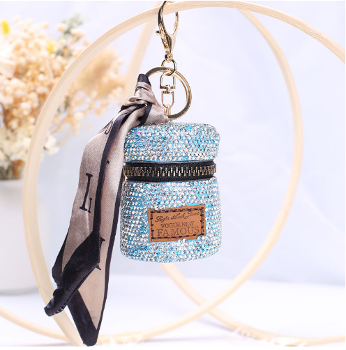 Mini Diamond Inlaid Zero Wallet