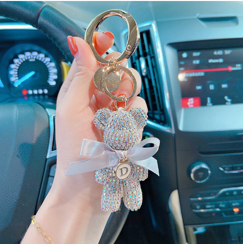 Fashion Full Diamond Medium Bear