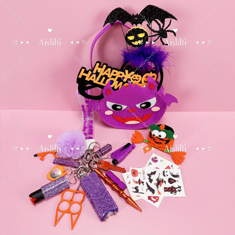 Halloween 18 in 1 Self Defense Keychain